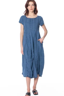 RUNDHOLZ  BLACK  LABEL, tailliertes Ballonkleid 1253200911
