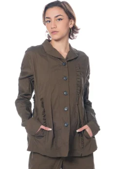 RUNDHOLZ  BLACK  LABEL, taillierte Jacke aus bequemer Winterstretchware 2233191108