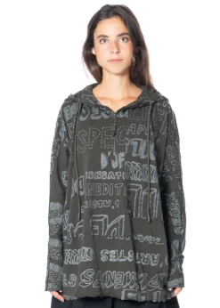 RUNDHOLZ  BLACK  LABEL, weites T-shirt 2243290506