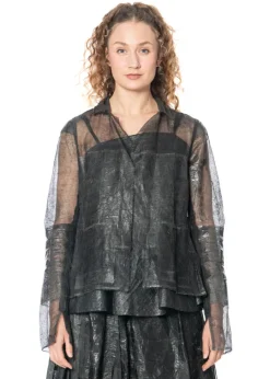 RUNDHOLZ, Blazerjacke mit Schimmereffekt 1251051118