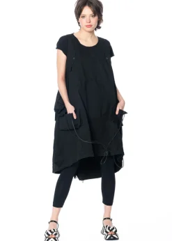 RUNDHOLZ DIP, Cargo-Kleid mit Gummizug 1252600913
