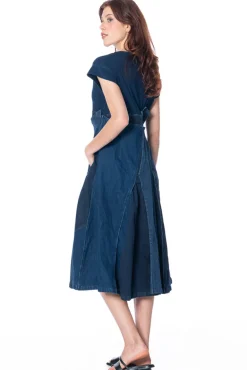 RUNDHOLZ DIP, Denim-Kleid mit Farbverlauf 1252030906