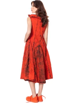RUNDHOLZ DIP, Kleid im Used Denim-Look 1252030902