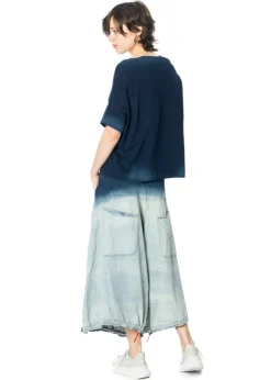 RUNDHOLZ DIP, kultige Jeanshose mit Farbverlauf 1252260106