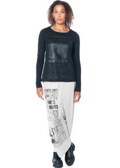 RUNDHOLZ DIP, Langarmshirt mit kultigem Print 2242300501