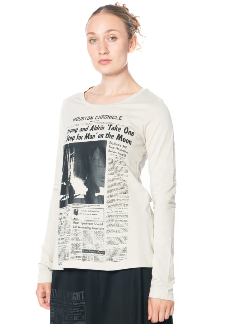 RUNDHOLZ DIP, Langarmshirt mit kultigem Print 2242300501