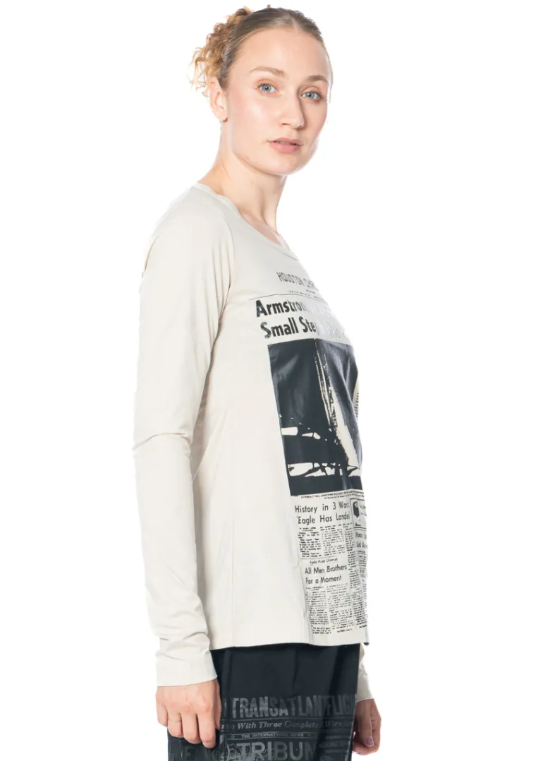 RUNDHOLZ DIP, Langarmshirt mit kultigem Print 2242300501