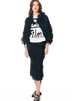 RUNDHOLZ DIP, Rock im fransigen Lagenlook 1252020305