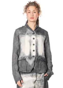 RUNDHOLZ, handbemalte Blazerjacke 1251471108
