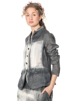 RUNDHOLZ, handbemalte Blazerjacke 1251471108