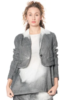 RUNDHOLZ, handbemalte Kurzjacke 1251671109