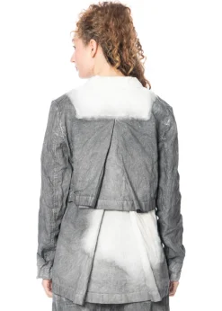 RUNDHOLZ, handbemalte Kurzjacke 1251671109