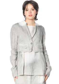 RUNDHOLZ, handbemalte Kurzjacke 1251671109