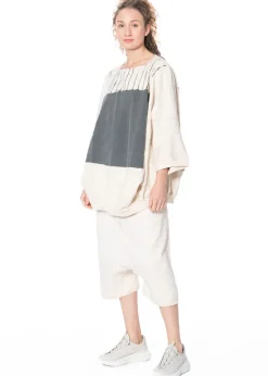 RUNDHOLZ, handbemalte Sommerhose 1251270107