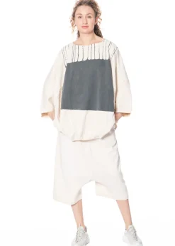 RUNDHOLZ, handbemalte Sommerhose 1251270107