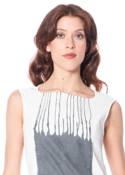 RUNDHOLZ, handbemaltes Kleid 1251110906
