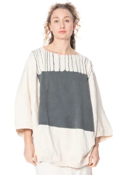 RUNDHOLZ, handbemaltes Oversize T-shirt 1251270501
