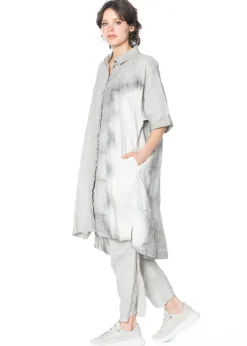 RUNDHOLZ, Hemdblusenkleid aus Leinen 1251670901