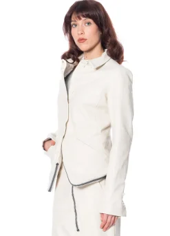 RUNDHOLZ, innovative Lammlederjacke 1251481101