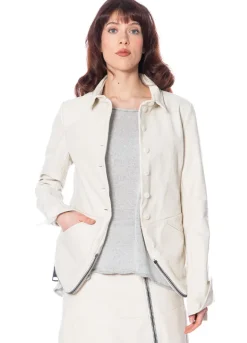 RUNDHOLZ, innovative Lammlederjacke 1251481101