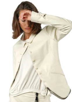 RUNDHOLZ, innovative Lammlederjacke 1251481101