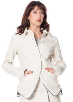 RUNDHOLZ, innovative Lammlederjacke 1251481101