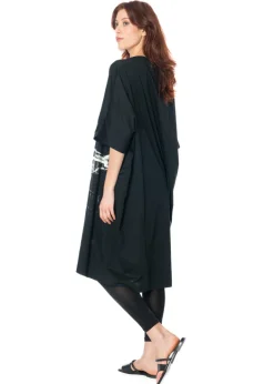 RUNDHOLZ, Midikleid mit ikonischem Print 1251300901