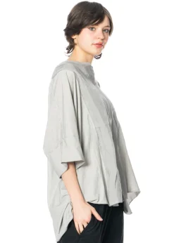 RUNDHOLZ, Onesize T-Shirt mit Drapierungen 1251560507