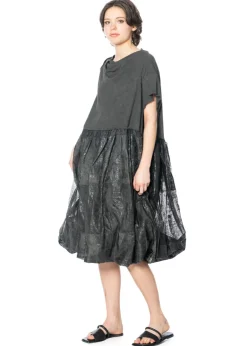 RUNDHOLZ, Shirt-Kleid mit voluminösem Rock 1251050917
