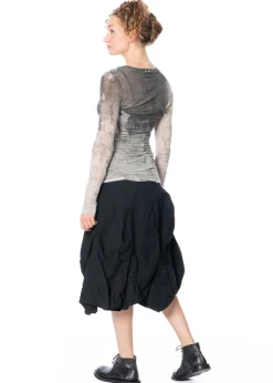 RUNDHOLZ, Stretch-Rock im Bubble-Design 1251240301
