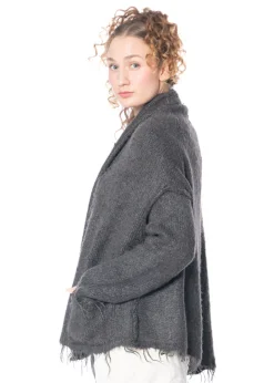 RUNDHOLZ, Strickcardigan aus Tussahseide 1251657106