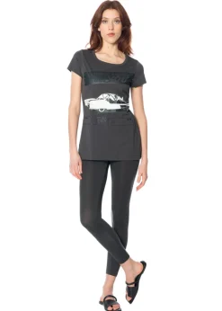 RUNDHOLZ, stylisches T-Shirt mit Retro-Print 1251300504