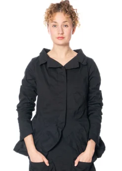RUNDHOLZ, taillierte Jacke mit organischen Formen 1251241103