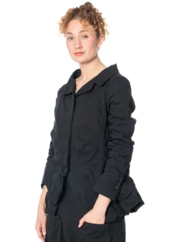 RUNDHOLZ, taillierte Jacke mit organischen Formen 1251241103