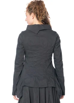 RUNDHOLZ, taillierte Jacke mit Taschen 1251631107