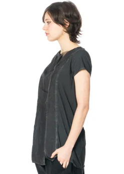 RUNDHOLZ, T-Shirt mit Mesh-Details 1251560501