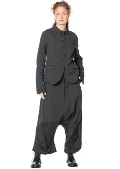 RUNDHOLZ, weite Hose im Nadelstreifen-Look 1251290102