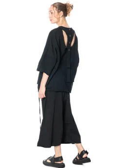 studiob3, Baumwollhose ARUNO in Black