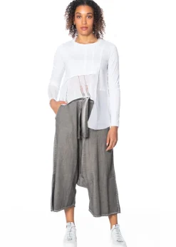 studiob3, Baumwollhose ARUNO in Grey Old Dye
