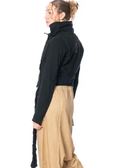studiob3, verkürzte Sweat Jersey Jacke PANNA