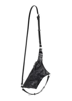Téo+NG, Gürtel oder Crossbody Handytasche TAY in Schwarz