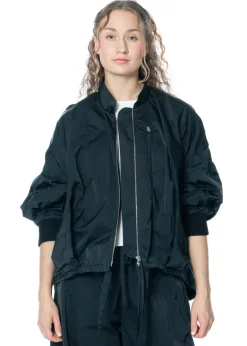 ULI SCHNEIDER, Bomberjacke aus Satin-Nylon-Taft