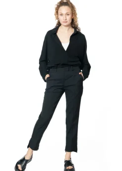 ULI SCHNEIDER, Business-Hose aus Baumwoll-Gabardine
