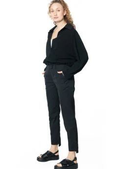 ULI SCHNEIDER, Business-Hose aus Baumwoll-Gabardine