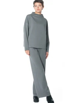 ULI SCHNEIDER, eleganter kastiger Kragenpullover