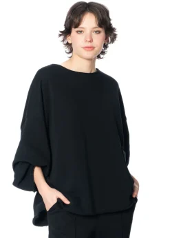 ULI SCHNEIDER, Oversize-Pullover aus Baumwollsweat