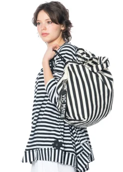 VIC MATIÉ, stylischer Shopper mit Streifen