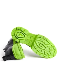 Virón, Vegane Halbschuhe Lime
