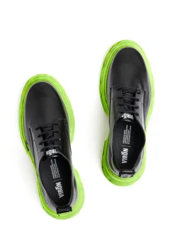Virón, Vegane Halbschuhe Lime